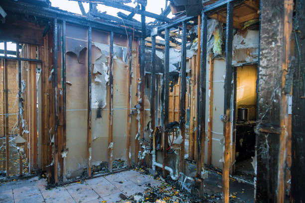 Professional Fire Damage Removal technician working in Weirton, WV